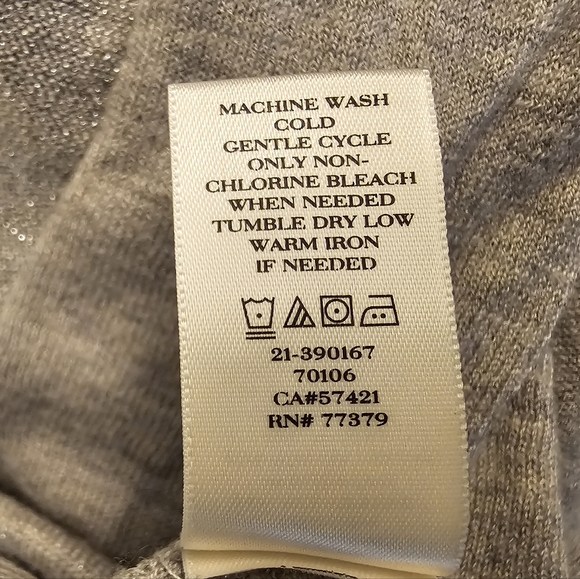 Ann Taylor Sparkly Crew Neck Sweater (XSP) - Picture 7 of 7